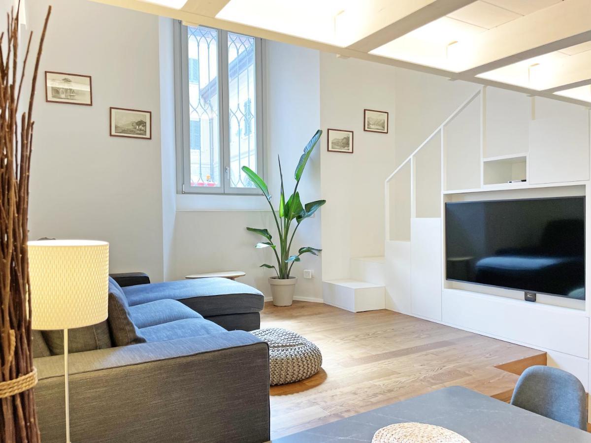 "La Portineria" Charming Apartment Old Town Como Lake מראה חיצוני תמונה